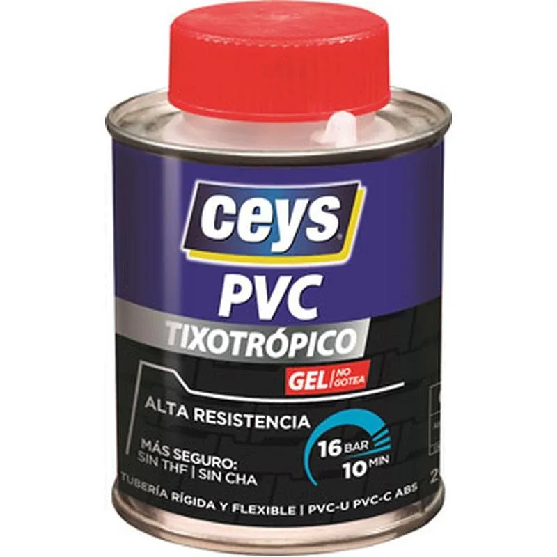 Compra ADHESIVO PVC TIXOTROPICO GEL 250 ML CEYS 900912 al mejor precio
