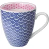 Compra MUG PORCELANA 300 ML MARINO BORDE FUCSIA TOKYO 8787 al mejor precio