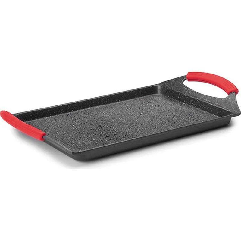 Compra PLANCHA LISA ECO PIEDRA 34 X 26CM LACOR 24135 al mejor precio