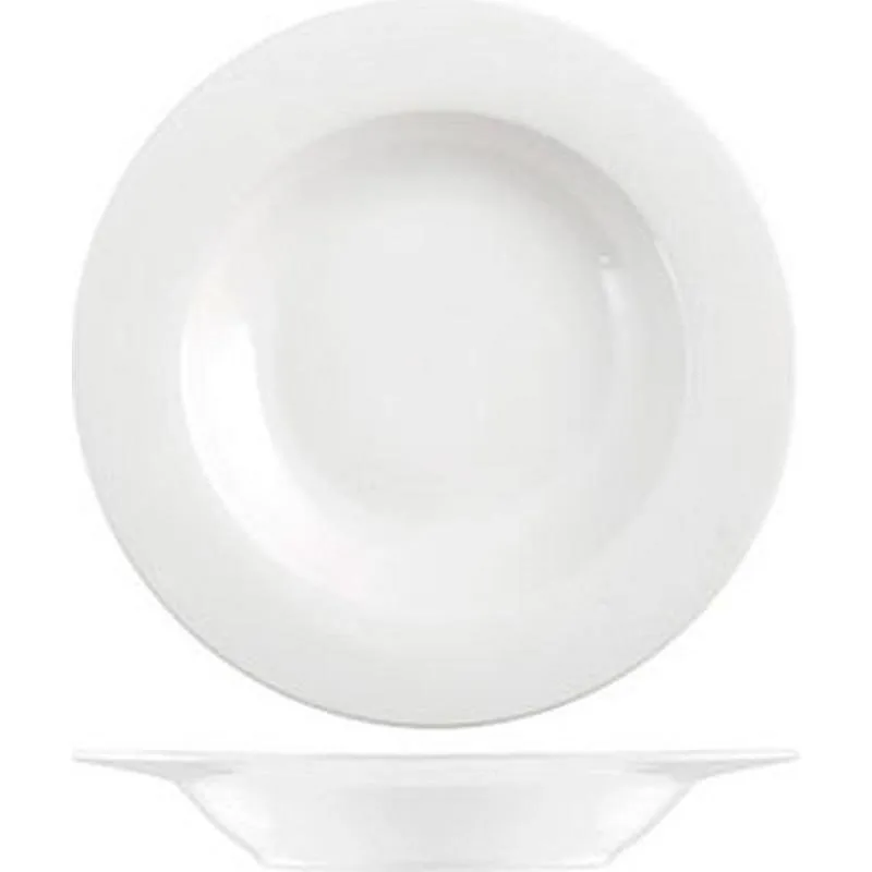 Compra PLATO NEW BONE CHINA ALA BLANCO HONDO-21 CM 80682028 al mejor precio