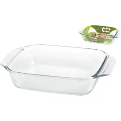 BANDEJA VIDRIO RECTANGULAR...