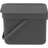 Compra CUBO RECICLAJE SORT & GO' GRIS 6 L BRABANTIA 10 97 20 al mejor precio
