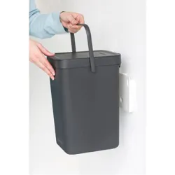 Compra CUBO RECICLAJE SORT & GO' GRIS 12 L BRABANTIA 10 98 05 al mejor precio
