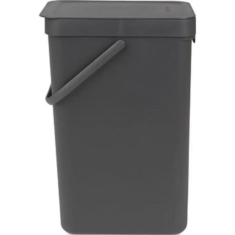 Compra CUBO RECICLAJE SORT & GO' GRIS 16 L BRABANTIA 10 99 66 al mejor precio