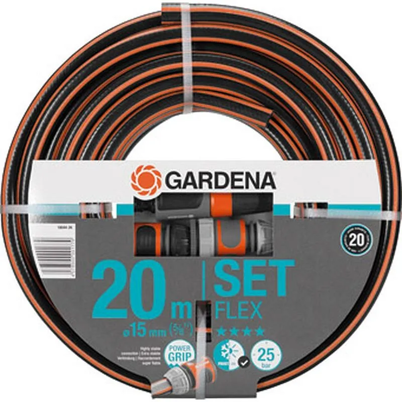 Compra MANGUERA FLEX diametro 15 MM CON ACCESORIOS 20 M GARDENA 1804426 al mejor precio