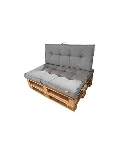 Compra Cojin asiento para palet gris 120 x 80 x 10 cm QFPLUS L152/D al mejor precio