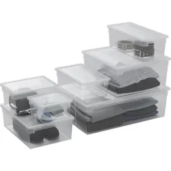 Compra CAJA MULTIUSOS LIGHT BOX TRANSPARENTE 12 L TERRY 1001379 al mejor precio