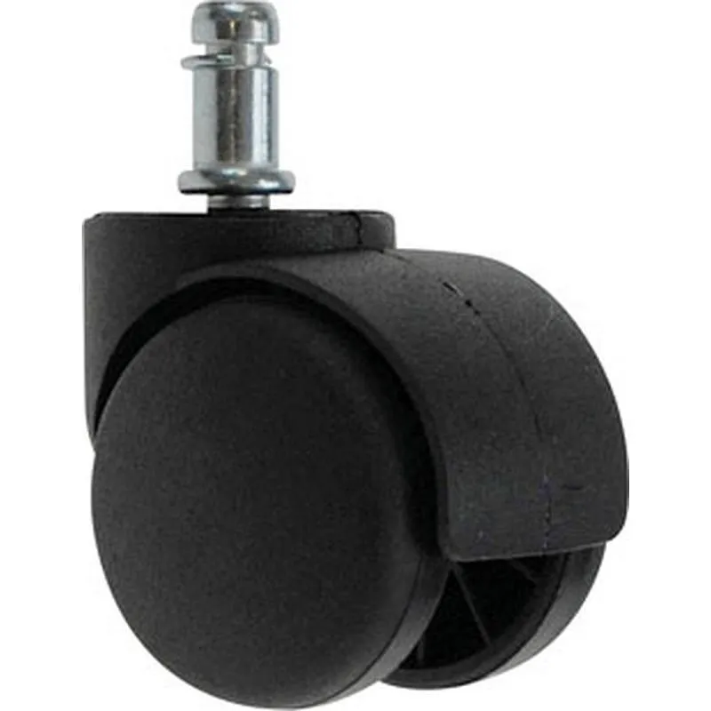 Compra RUEDA MUEBLE AUXILIAR GIRATORIA ESPIGA LISA diametro 50 MM ALEX 1-0484 al mejor precio