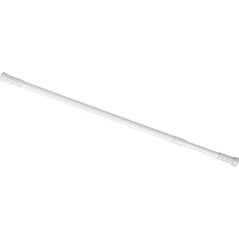 Compra BARRA DUCHA CORTINA RECTA EXTENSIBLE BLANCO 140-260 CM H2O 9683108 al mejor precio