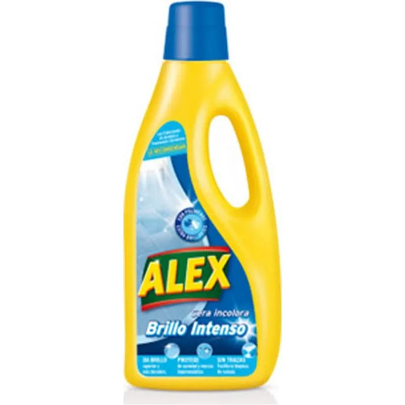 Compra CERA LIQUIDA INCOLORA BRILLO INTENSO 750 ML ALEX 181006 al mejor precio