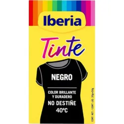 TINTE 40ºC NEGRO IBERIA 214121
