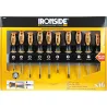 Compra DESTORNILLADOR JUEGO 10 PIEZAS CON SOPORTE METAL BOCAS 3 PL / 2 PH / 2 PZ / 3 TORX IRONSIDE 100681 al mejor precio