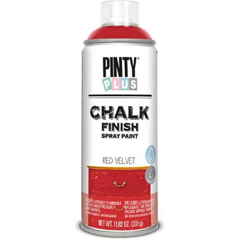 Compra PINTURA SPRAY CHALK 520 CC RED VELVET PINTYPLUS CK804 al mejor precio