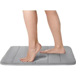 Compra ALFOMBRA DE BAÑO 40X60 CM NUVOLA GRIS TATAY 5513002 al mejor precio