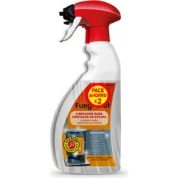 Compra LIMPIADOR CRISTAL ESTUFAS Y CHIMENEAS ESPUMA (2 UDS) 750 ML PISTOLA FUEGONET 231431 al mejor precio
