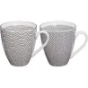 Compra MUG PORCELANA NIPPON GREY (SET 2) 300 ML TOKYO 14842 al mejor precio
