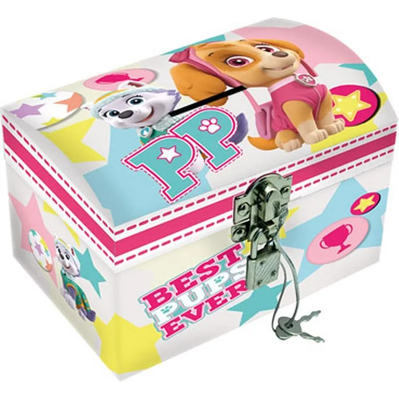 Compra JOYERO HUCHA INFANTIL SKYE PATRULLA CANINA CON CANDADO PW16195 al mejor precio