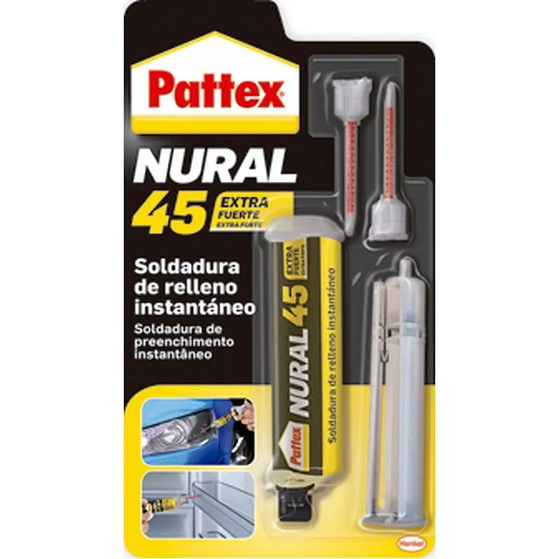Compra ADHESIVO NURAL 45 SOLDADURA DE RELLENO 11 GR PATTEX 2932353 al mejor precio