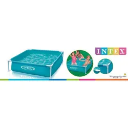 Compra PISCINA CUADRADA DESMONTABLE SIN DEPURADORA 122X122X30CM INTEX 57173 al mejor precio