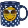 Compra MUG CERAMICA SMILEY 330 ML COOL-AZUL M KONITZ 4105021056 al mejor precio