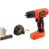 Compra TALADRO BATERIA 7,2 V 1.5 AH +11 ACCESORIOS BLACK & DECKER BDCD8GPA al mejor precio