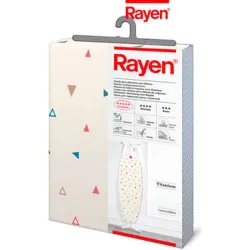 Compra FUNDA MESA PLANCHAR EASY CLIP 115 X 38 CM METALIZADA RAYEN 6151 al mejor precio