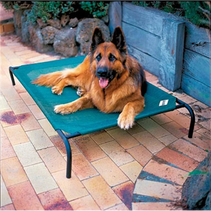 Compra CAMA MASCOTA L VERDE 130X80X20CM HASTA 45KG COLAROO 317287U al mejor precio