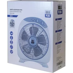 Compra VENTILADOR BOX FAN diametro 30CM 40W BOX PLUS BPV-X1601 al mejor precio