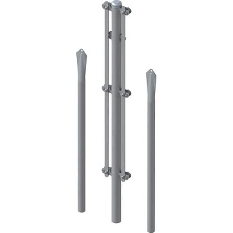 Compra CONJUNTO POSTE ESQUINERO GALVANIZADO 2/2,35 M MRT 17065311 al mejor precio