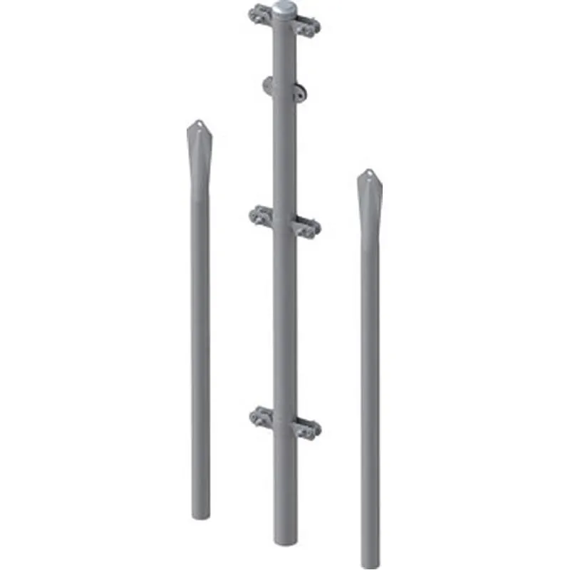 Compra CONJUNTO POSTE REFUERZO GALVANIZADO 1/1,25 M MRT 17065294 al mejor precio