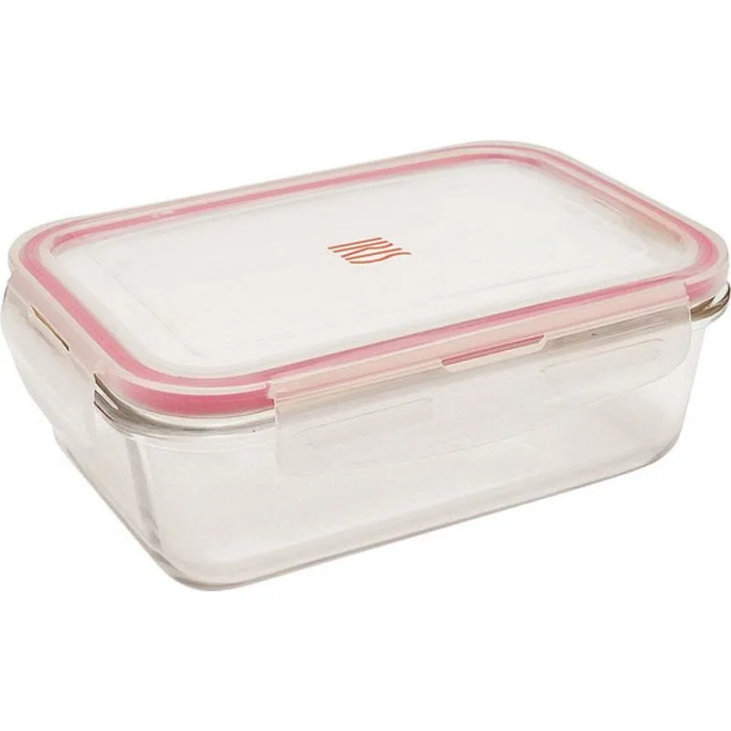 Compra CONTENEDOR VIDRIO RECTANGULAR 840 ML IRIS 8602-V al mejor precio