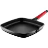 Compra GRILL LISO INDUCTION MANGO DESMONTABLE ROJO 22X22 CM CASTEY 2-IP22 al mejor precio