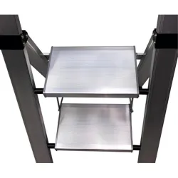 Compra ESCALERA ALUMINIO DOMESTICA PELDAÑO SUPER ANCHO 2 PELDAÑOS HOMELUX 710030 al mejor precio