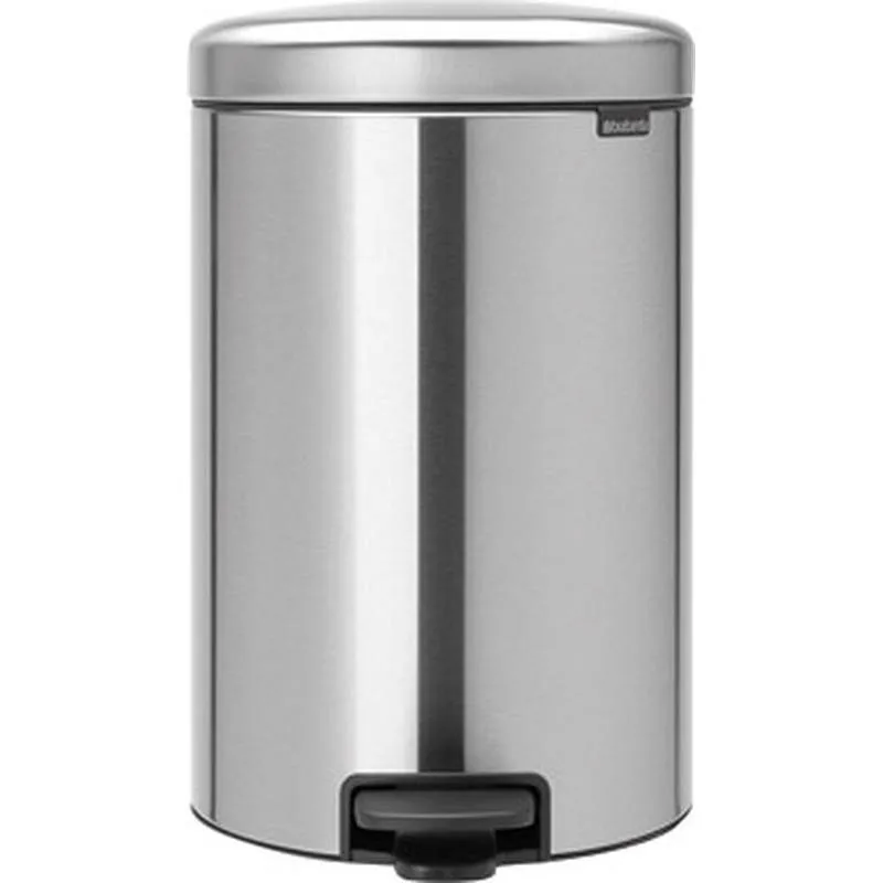 Compra CUBO PEDAL NEW ICON ACERO MATE ANTI-HUELLAS 20 L BRABANTIA 111907 al mejor precio