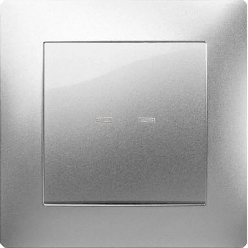 Compra PULSADOR LUMINOSO HABITAT15 ALUMINIO FAMATEL 9211 al mejor precio