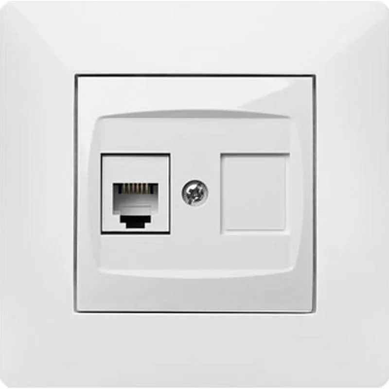 Compra TOMA TELEFONO RJ-11 HABITAT15 BLANCO FAMATEL 9137 al mejor precio