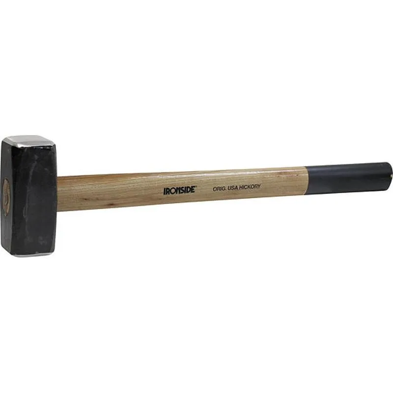 Compra MAZA 3 KG 600 MM CABEZA FORJADA DIN 6475,MANGO DE NOGAL AMERICANO IRONSIDE 100804 al mejor precio