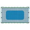 MALLA ANTIHOJAS PARA PISCINAS 6 X 6 M FUN&GO 20019