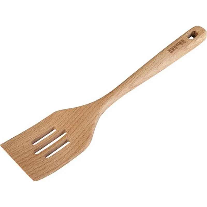 Compra ESPATULA PERFORADA MADERA HAYA 30 CM IBILI 747830 al mejor precio
