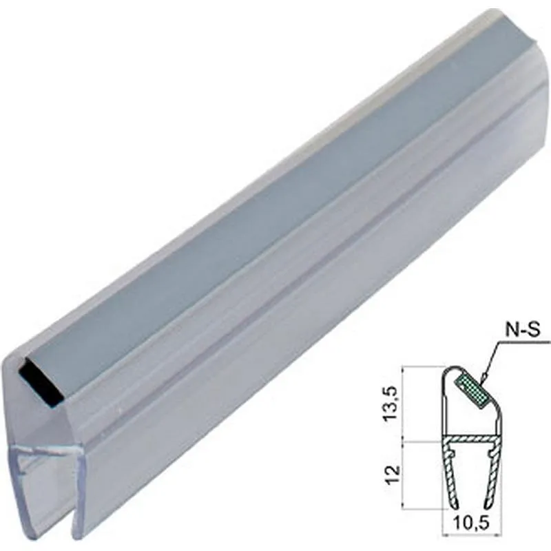 Compra PERFIL MAGNETICO MAMPARA BAÑO/DUCHA 45º N-S/6-8MM/2MT MICEL 18523 al mejor precio