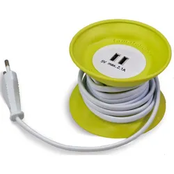 Compra ENROLLACABLE ROLLER 2USB 2M FAMATEL 2957 al mejor precio