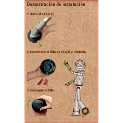 Compra CABEZAL UNIVERSAL DESBROZADORA CARGA FACIL TAP&GO HILO 2,4 MM YAROS 6000146 al mejor precio