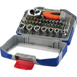 Compra PUNTAS ATORNILLAR + VASOS TIN TORSION JGO 34 PZS T 34 TIVOLY 11521572008 al mejor precio