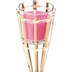 Compra ANTORCHA JARDIN VASO CRISTAL CITRONELA 75 X7,5 CM SURTIDO IMPORT 420006080 al mejor precio