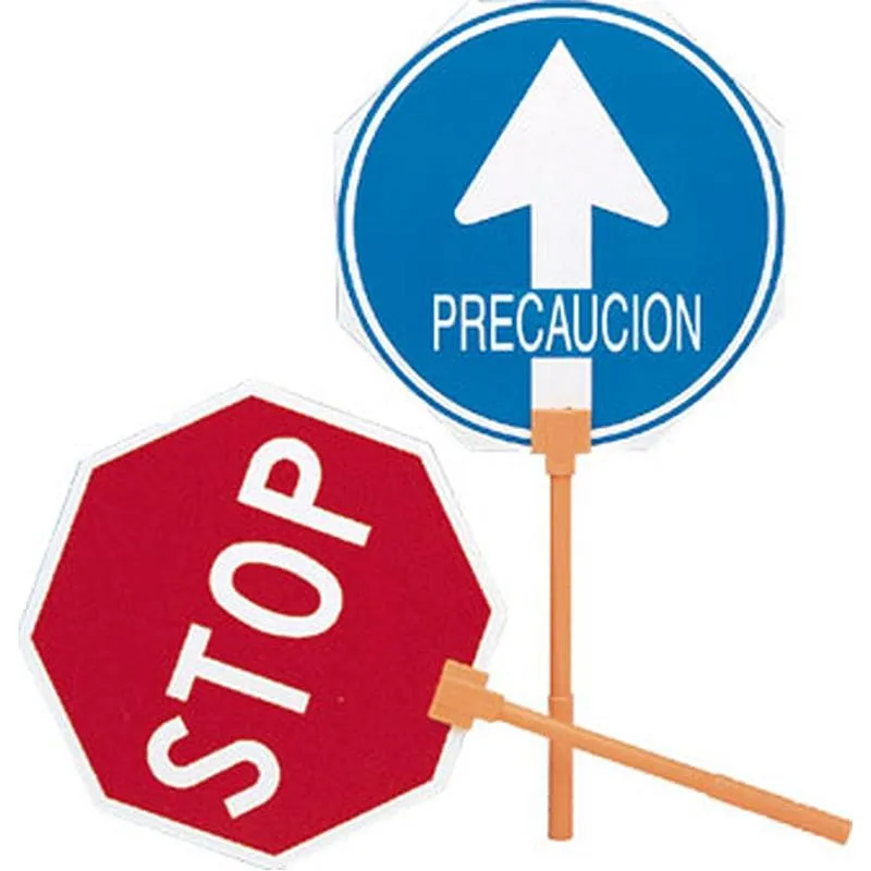 Compra PALETA STOP/PASE MANGO METALICO diametro 30 CM NORMALUZ RD20060 al mejor precio