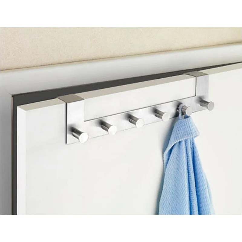 Compra PERCHA PARA PUERTA INOXIDABLE CELANO-6 POMOS WENKO 22804100 al mejor precio