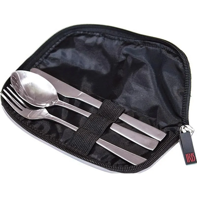 Compra CUBIERTOS SET 3UDS INOX CON FUNDA IRIS 8414-ID al mejor precio