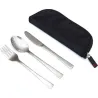 Compra CUBIERTOS SET 3UDS INOX CON FUNDA IRIS 8414-ID al mejor precio