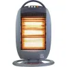 Compra ESTUFA HALOGENA OSCILANTE CON ASA 400 / 800 / 1200 W GRIS BOX PLUS BPC-H1702 al mejor precio