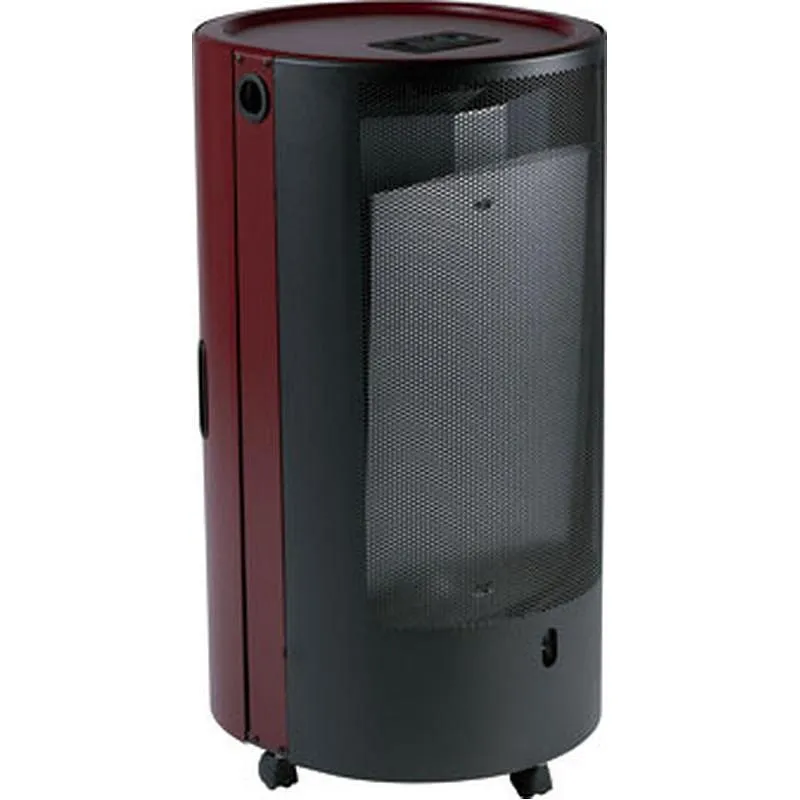 Compra ESTUFA GAS LLAMA AZUL OVALADA 'BELLE CHIC' 4.2 KW BURDEOS TMC 2000004 al mejor precio